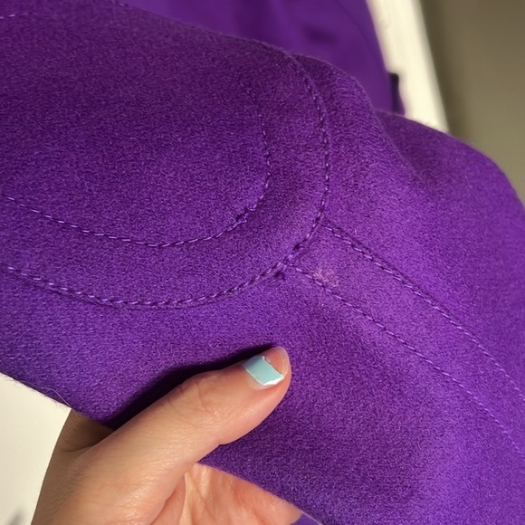 Juicy couture iris fur lined coat - Picture 6 of 7